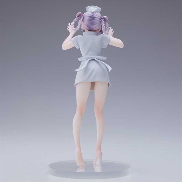 Figuras de juguete de acción 20 cm Llamada de la noche Figuras de anime Nanakusa Nazuna Enfermera Colección de figuras de acción sexy Modelo Muñeca Adornos Juguetes Regalo