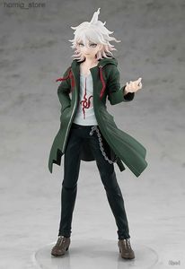 Action Toy Figures 20cm Danganronpa Nagito Komaeda PVC Action Figure Anime Figure Modèle Toys Figure Collection Doll Douche Câge de cadeau Happy Havoc Toy Y240415