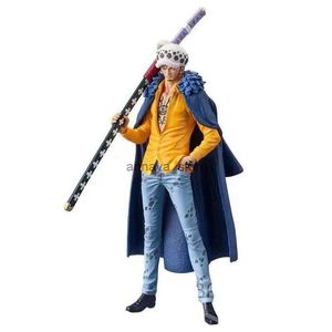 Figuras de juguete de acción 20 cm Figura de anime japonés de una pieza DXF Wano Country Trafalgar Law Colección de estatuas de PVC Modelo Juguetes GiftsL231216