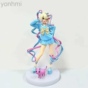 Figuras de juguete de acción 20 cm Figura de niña necesitada KAngel Figura de niña sexy Figura bidimensional de Kawaii Estatua de anime de PVC Modelo Muñecas Regalos para niños 24319