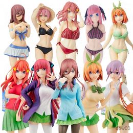 Figurines jouets d'action 20cm la quintessence Quintuplés Figure Anime Figurine Yotsuba Figurine modèle poupée R230710