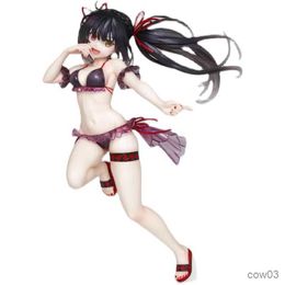 Actie Speelfiguren 21 cm Date Live Kurumi Anime Figuur Sexy Badpak Meisje Aldult Action Figure DesktopDecoration Collectie Model Speelgoed R230707