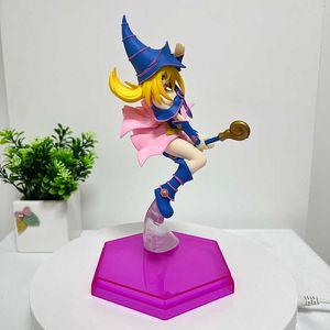 Figuras de juguete de acción 21 cm POP UP PARADE Yu-Gi-Oh!Figura de animé Duel mago oscuro chica figura de acción Mana figura colección modelo muñeca Juguetes