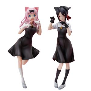 Action Toy Figures 22CM Anime Jeu Figure Kaguyasama Love is War Fujiwara Chika Lapin Modèle Poupées Cadeau Collect Boxed Ornements PVC Matériel 230724