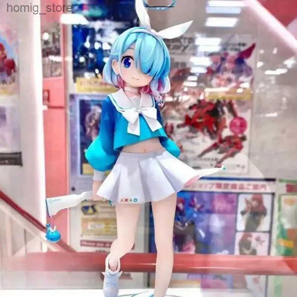 Action Toy Figures 22cm Blue Archive Arona Anime Girl Figure Figma Ichinose Asuna Bunny Girl Sexy Action Figure Adult Collectable Modèle Gift Toys Y240415