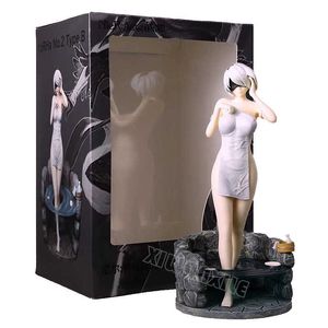 Actie speelgoedcijfers 22 cm Nier Automata 2B Sexy Hentaii Anime Figuur 2B Yorha No.2 Type B Actie Figuur Yorha No.2 Type B Figurine volwassen Doll Toys AA230413