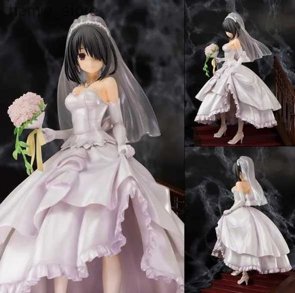 Action Toy Figures 23cm 1/6 Doll Marid Dress Tokisaki Kurumi Date Une figure d'action en direct modèle Collectible Toy PVC Figurine Figurine Figurals Y240415