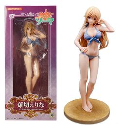 Actie speelgoedcijfers 23cm geanimeerde voedselgevecht!Shokuugeki No Soma Nakiri Erina Swimsuit ver figuur model speelgoed cadea serie action diagram pvcl2403