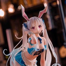 Action jouet figures 23cm personnages d'anime aqua blue anime figure lapin fille figure figurine modèle adulte de poupée