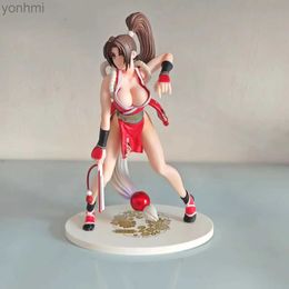 Figurines d'action 23 cm Anime le roi des combattants Mai Shiranui figurine d'action Fatal Fury personnage de jeu KOF beauté modèle jouet cadeau d'anniversaire 240322
