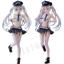 Action Toy Figures 23cm Union Creative Anime Figure Angel Police Sexy Girl PVC Figure d'action Uniforme Figuine Collectible Modèle Toys Doll Gift Y240425ZX41