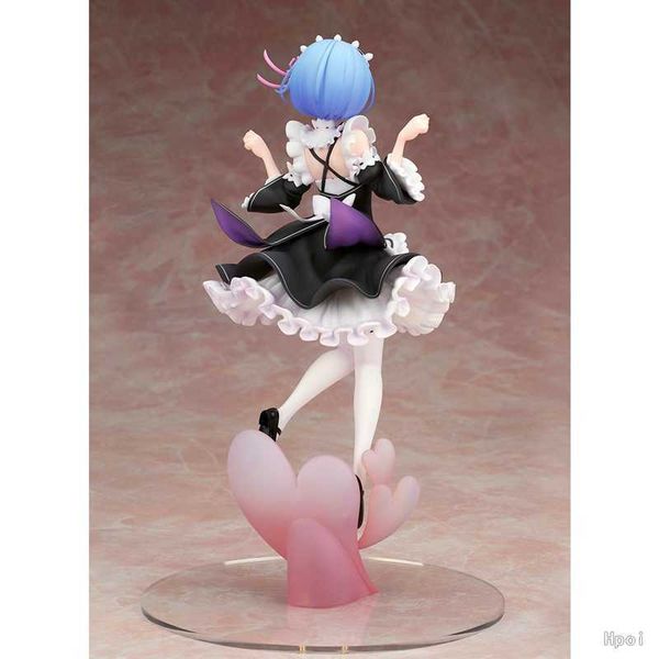 Figurines de jouets d'action 24CM, figurine d'anime Re Life dans un monde différent de zéro, tenue de demoiselle d'honneur classique, pose de décollage, modèle de poupées, matériel de jouet