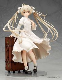 Actie speelgoedcijfers 24cm anime yosuga no sora figuur jurk koffer sora pvc actie figuur collectible model speelgoed speelgoed cadeau