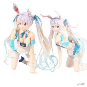 Figurines jouets d'action 24cm BINDING Mile Anime Figure Blue Action Figure Bunny Girl Figure Sexy Girl Collection Toy R230710