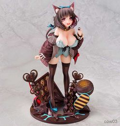 Action Toy Figures 24cm Rocket Boy Mauve Anime Girl Figure Mauve Cat Girl Action Figure Japanese Anime Girl Collectible Model Doll Toys Gift R230711