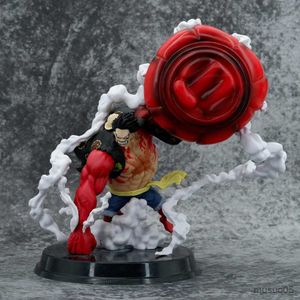 Figurines d'action 25CM Anime One Piece Luffy Gear 4 Figurine PVC Figurine d'action adultes enfants jouets japon Manga enfants dessin animé cadeau