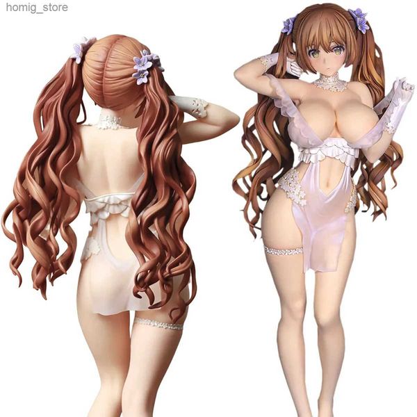 Action Toy Figures 25cm Skytube Nure Megami Sexy and Cute Girl Pvc Modèle Animation Action Hengtai Charac à adulte Série Toy Doll Gift Y240415