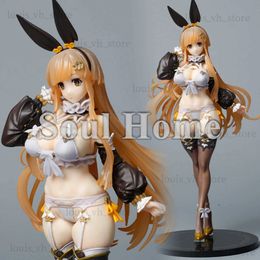 Action Toy Figures 28cm Anime Neonmax Moiss 1/6 Bunny Ver Sexy Girl Figurine PVC Figures d'action Hentai Collectible Model Doll Toys Gift T240325