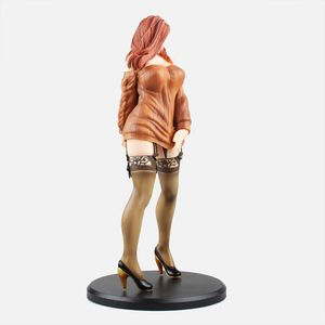 Actie Toy Figures 28cm Versie Anime Figuur Bruine kleding Kujo Shiho Action Figure Model Collectible model Speelgoed Kid Gift