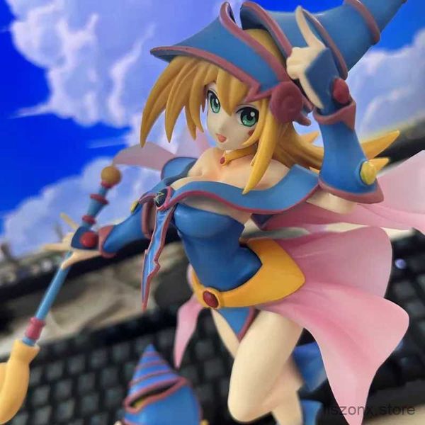 Acción Figuras de juguete 28 cm Yu Gi oh Figurine Mana Anime Figura Magician Dark Magici