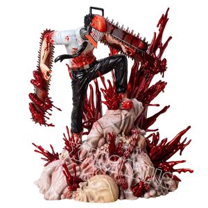 Figurines d'action 29 cm Chainsaw Man Denji Anime Figure Denji/Power Action Figure 1560 Chainsaw Man Denji Figurine Adulte Collection Modèle Poupée Jouet 230313