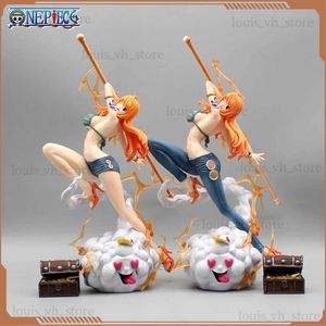 Actiespeelfiguren 29 cm Een stuk Nami Anime Figuren Sexy actiebeeldje Hentai Pvc-standbeeld Model Poppenkamer Verzamelbare decoratie Volwassen speelgoed Geschenken T240325