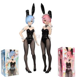 Actie speelgoedfiguren 29cm re nul beginnend leven in een andere wereld anime figuur ram rem bunny ver sexy girl model poppen speelgoed 230605