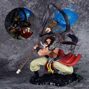 Figuras de juguete de acción 30 cm Barba blanca Edward Newgate Figuras Anime One Piece Cuatro Emperadores TIENS Colección de figuras de acción luminosas Estatua Modelo ToysL231216