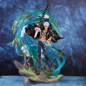 Actie Speelfiguren Een Stuk Phantom Luo Fantasy Scene GK Standbeeld Kan Licht Animatie Model Doos Beeldje T230516