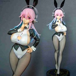 Action Toy Figures 31cm NSFW Sonico Bicoute Bunnies Sexy Nude Girl Mode