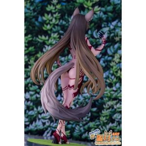 Figuras de juguete de acción 32 CM Anime Figura sexy Orejas Hermosa niña Juguete Temperatura Color cambiable Decoración desnuda Modelo Muñecas Regalo Recoger