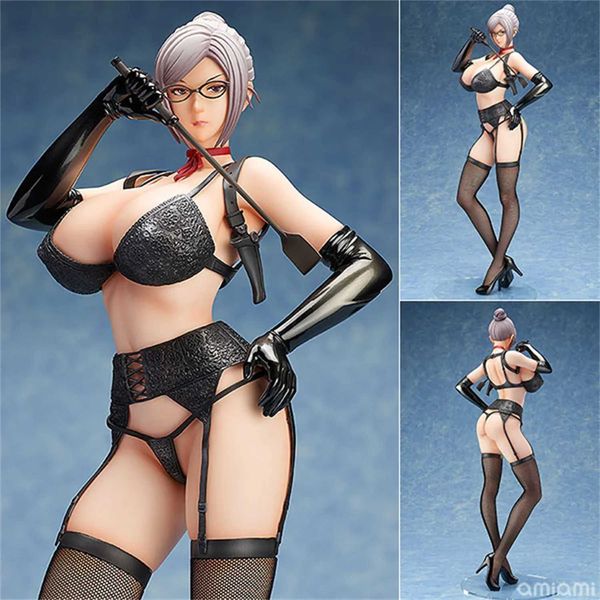 Action Toy Figures 41cm Kangoku Gakuen Shiraki Meiko B-style PVC Figure d'action Sexy Coup Girl Anime Hentai Model Dolls Collection Gift Toys Y240425RUe4