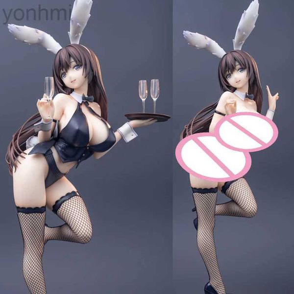 Figurines d'action 43CM Anime Party Look Kagetsu Mei 1/4 Bunny Ver Sexy Girl PVC Figurines Hentai Collection Modèle Poupée Jouets Cadeau de Noël 24319
