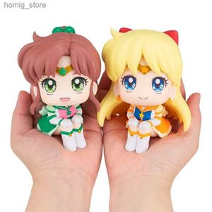 Action Toy Figures 7cm Sailor Moon Anime Figure Tsukino Usagi / Chibiusa / Kino Makoto Action Figure Sailor Mars Jupiter Mercury Vénus Figurine Kid Toy Y240415