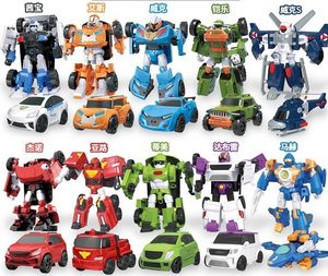 Action Toy Figures Action Figure Corée Cartoon Tobot Transformation Robot Jouets Anime Tobot guerrier X / Y / Z Main Déformation Voiture Avion Jouets 230621