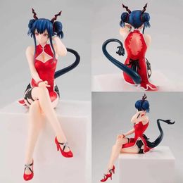 Action Toy Figures Aixlan 17cm Arknightsn Anime Figure Chen Sexy Cheongsam PVC Figure Action Matterrhorn Figurine Collectible Modèle Toys Kid Gift Y240425FD4X