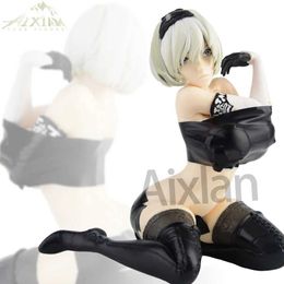 Action Toy Figures Aixlan 20cm Nier Automate Anime Figure Yorha No. 2 Type B PVC Figure d'action Sexy Girl Figurine Collectible Modèle Toys Kid Gift Y24042538P9