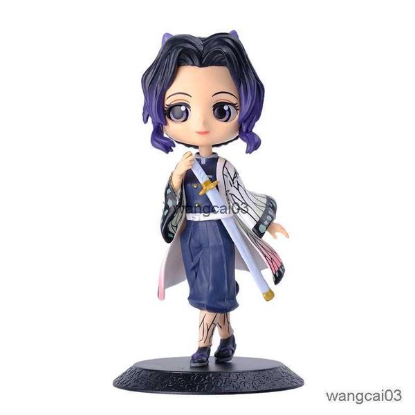 Action Toy Figures Anime Demon Slayer Figure Kimetsu No Yaiba Kochou Shinobu Action Figure Kamado Tanjirou Kamado Nezuko Figurine Toys