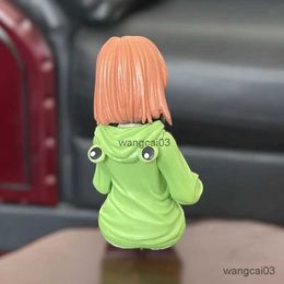 Actie speelgoedfiguren Anime figuur index van magische verboden boeken misaka mikoto kikker pyjama's schattig meisje zitmodel pvc anime speelgoed cadeau collectie