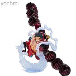 Actiespeelfiguren Anime Gear 4 Luffy One Piece Figures Monkey D Luffy Snake Man Actiefiguren 20 cm PVC Modelcollectie Ornamen Speelgoed Pop Geschenken 240322