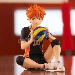 Action Toy figures anime haikyuu !!Shoyo Hinata Action Figure Tobio Kageyama Figurine PVC Collection Ornements Décorations de bureau Modèles Toys Cadeaux T240521