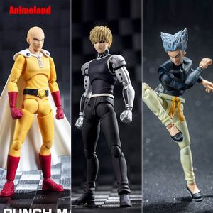 Actiespeelgoedfiguren Anime-land Dasin/Great Toys/GT One Punch Man Saitama Genos Garou 1/12 14 cm / 5,5 inch SHF / S.H.F PVC-actiefiguurmodel op voorraad 230912