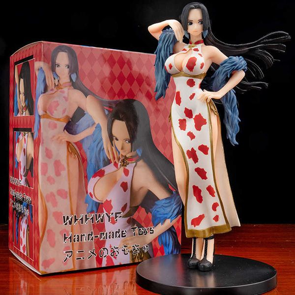 Figuras de juguete de acción de una pieza modelo hecho a mano Cheongsam emperatriz Boyahan Cook hermosa niña dos Yuan animación T230516