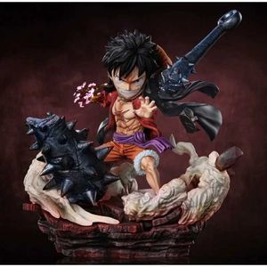 Action Toy Figures Anime One Piece Ghost Island Luffy Roronoa Zoro Figures d'action Modèles Toys Collectibles Doll Ornements Childre