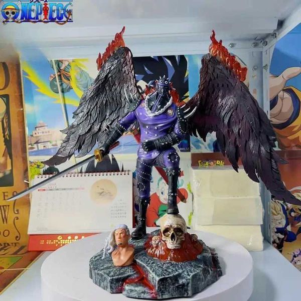 Figuras de juguete de acción Anime One Piece Wano Country Beasts Pirates Kaido King Battle Ver.GK PVC figura de acción estatua juguetes de modelos coleccionables muñeca regalo ldd240312