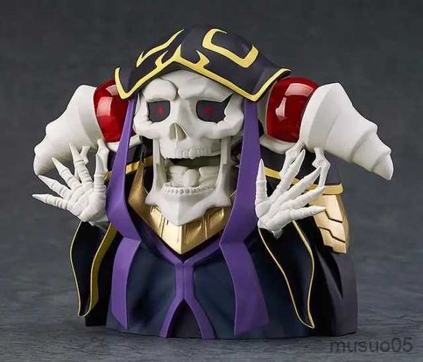 Figuras de juguete de acción Anime OverLord Ainz OOal Gown Albedo Demon Cute Kaii Super Hero 10cm figuras de acción de juguete