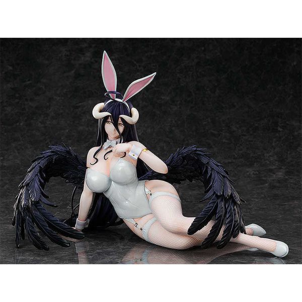 Figuras de juguete de acción Anime Overlord Albedo Bunny Ver.Figura de acción a escala FREEing Anime figuras en miniatura de juguete colección muñeca regalo