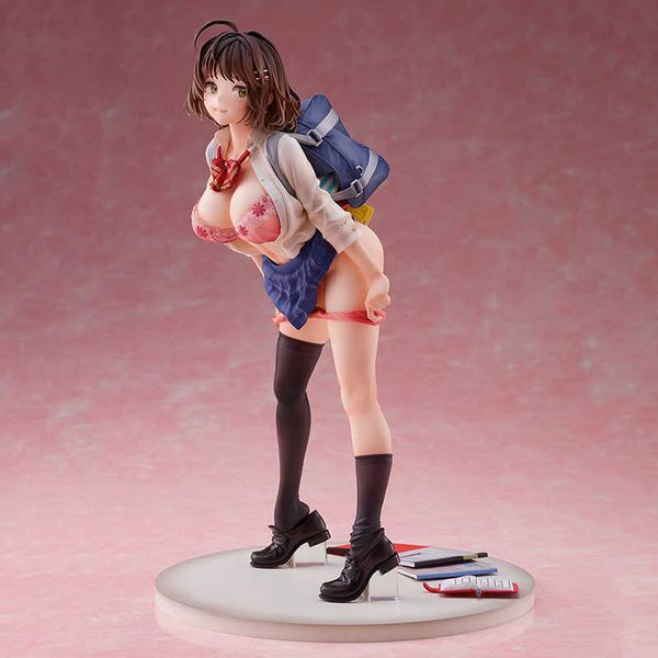 Figuras de juguete de acción Anime Pink Charm Hougu Hayasaka Yui figura de acción Anime Sexy figuras en miniatura de juguete colección muñeca regalo