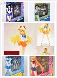 Figurines d'action Anime joli gardien marin lune Tsukino Usagi marin mercure Vénus Jupiter Saturne PVC figurine d'action modèle à collectionner jouet poupée ldd240314