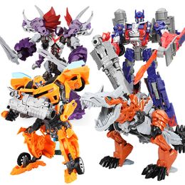 Actie Speelgoedfiguren Anime Transformatie Speelgoed Robot Auto ABS Cool Vliegtuig Model Dinosaurus Collectie Actiefiguren Speelgoed voor Jongen Gift Juguetes 230621